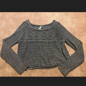 Free People We the Free Cropped Sweater